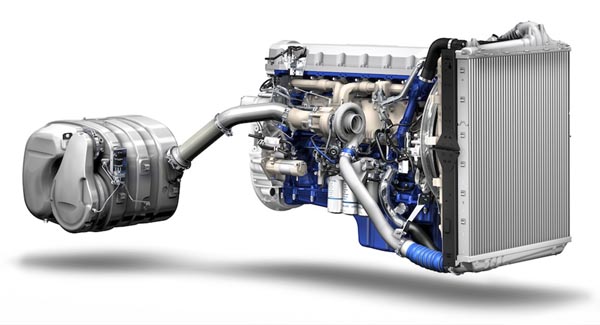Truck engine