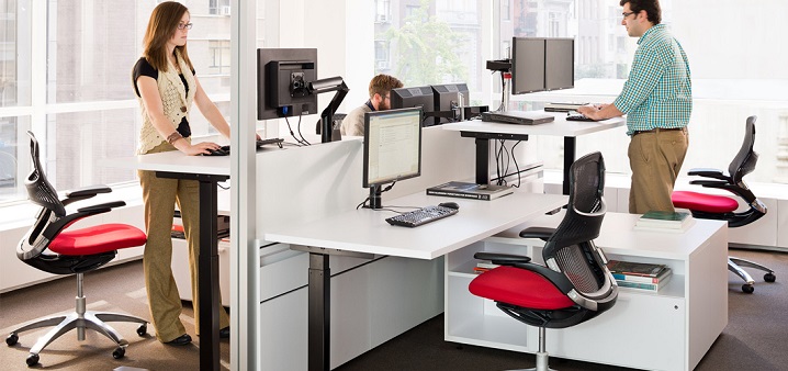 sit stand desk