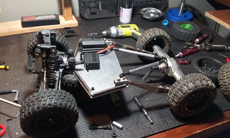 Maintenance RC car