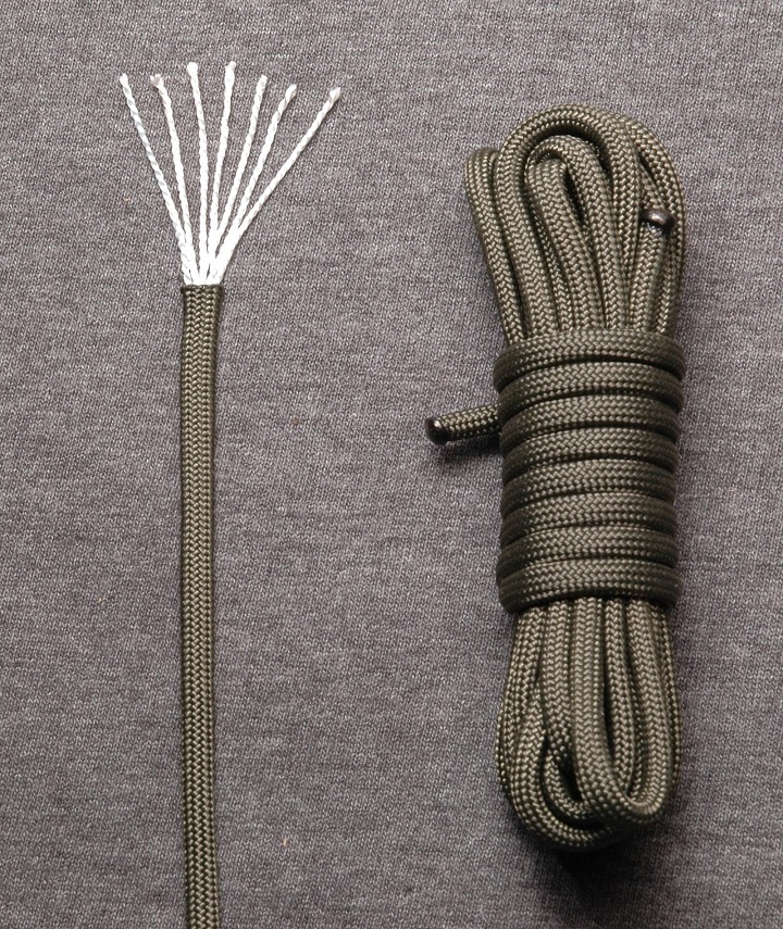Type III paracord (550 paracord)