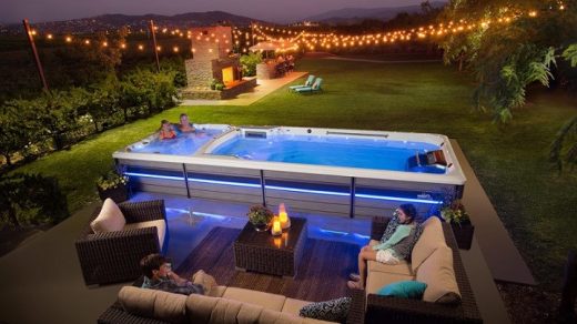 Make the Most Out of Your Outdoor Area with swim spa outdoor
