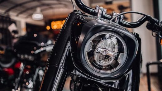 metal motorcycle lights
