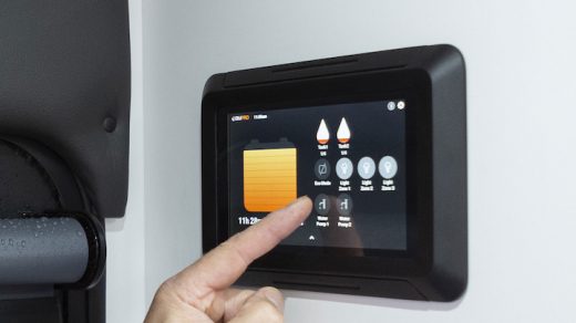 caravan battery monitoring system