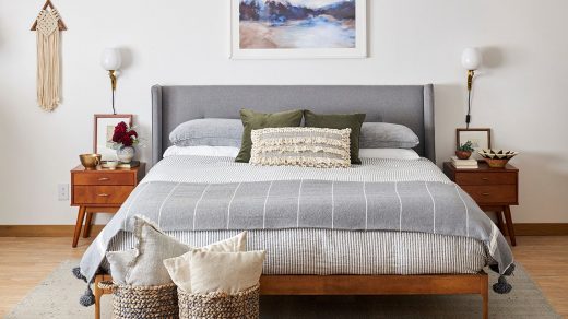 modern bed sheet