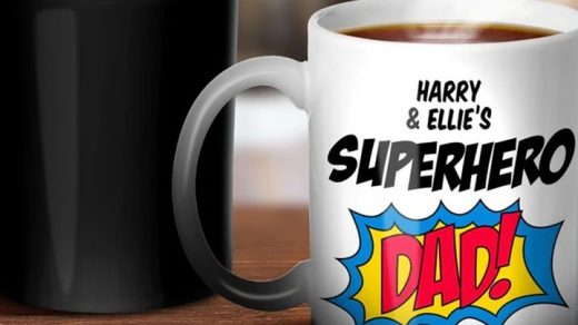 Superhero Dad Magic Mug